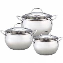 Набор посуды  ВЕ-612/6  6 предметов (1,9л,2,7л,3,6